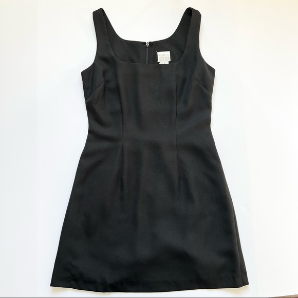 ♦️SOLD♦️ vintage 1990’s little black dress Moda Int’l Size 4 short evening dress - Picture 13 of 13